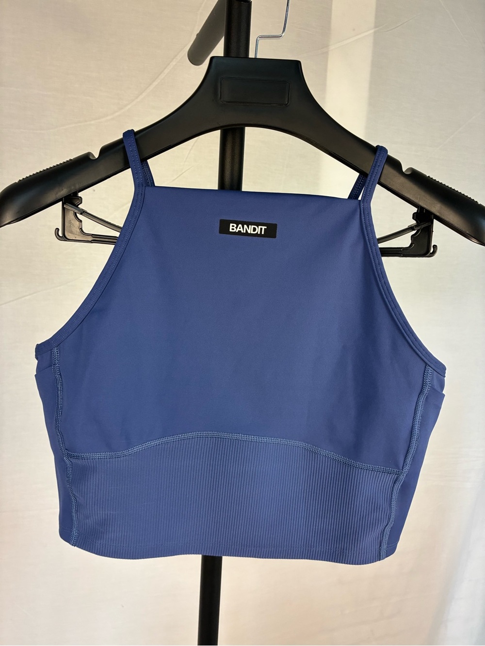 Bandit Running Stamina 7 Pocket Nova Crop Deep Peri Blue L